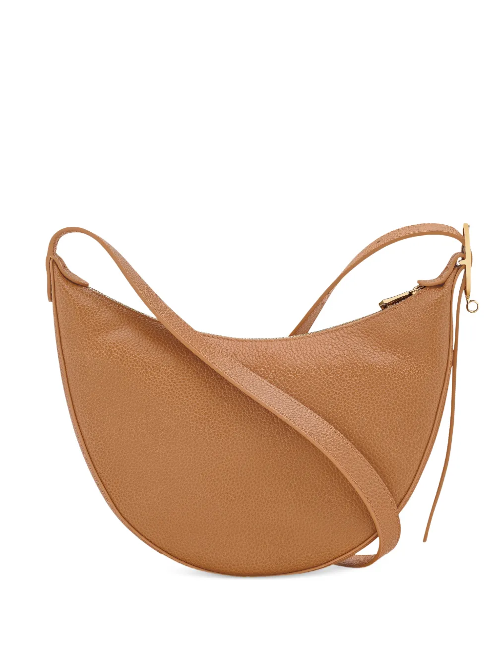 Longchamp small Le Foulonné cross-body bag - Marrone