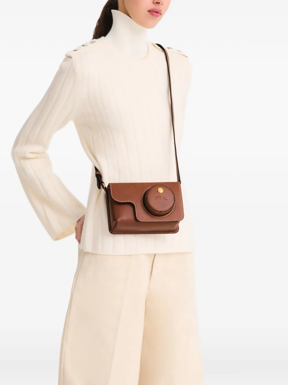 Longchamp Épure XS cameratas Bruin