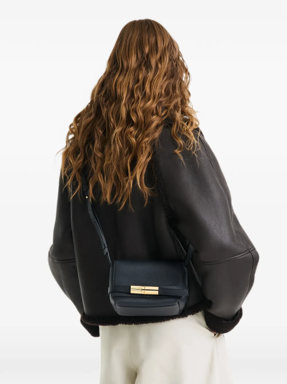 Longchamp Le Smart S crossbodytas Zwart