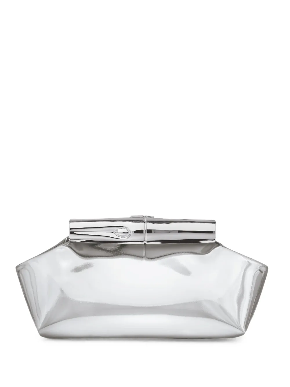 Longchamp Pouch Le Roseau S - Argento