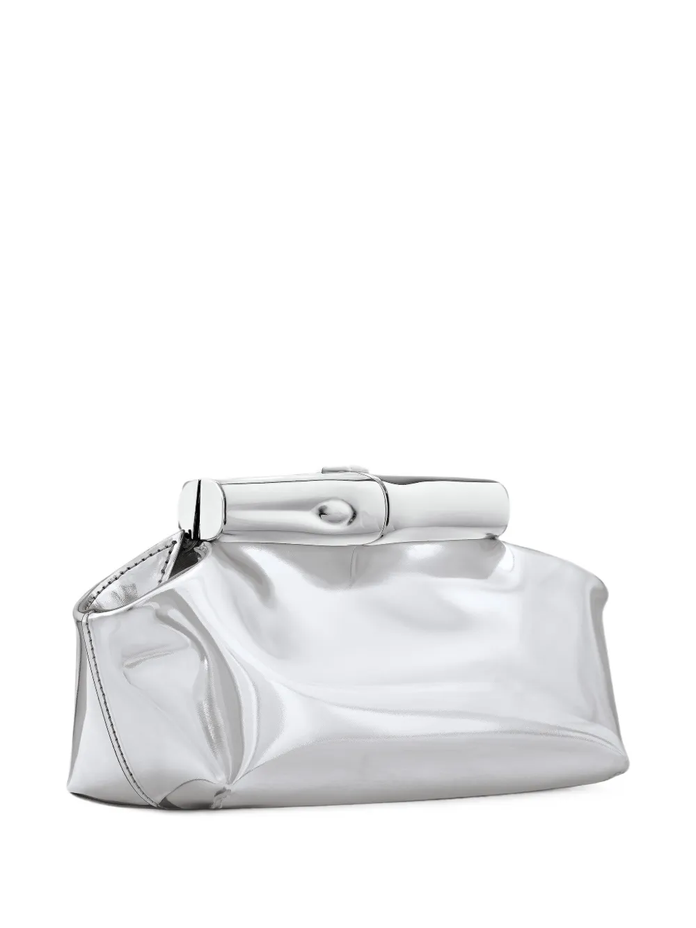 Longchamp Le Roseau S buidel Zilver