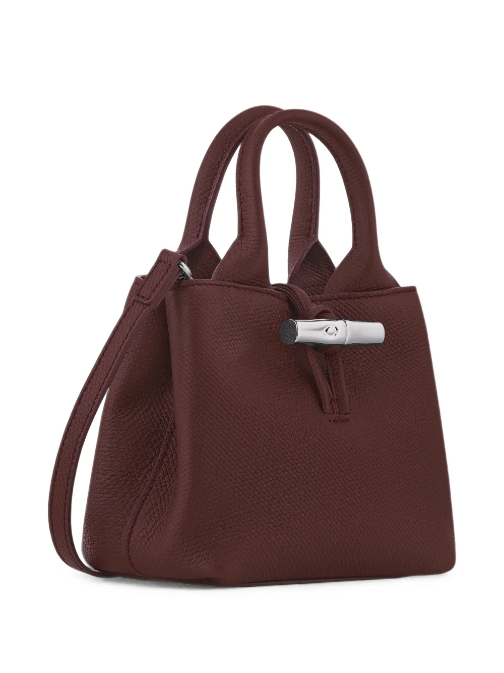 Longchamp Le Roseau XS handtas Bruin