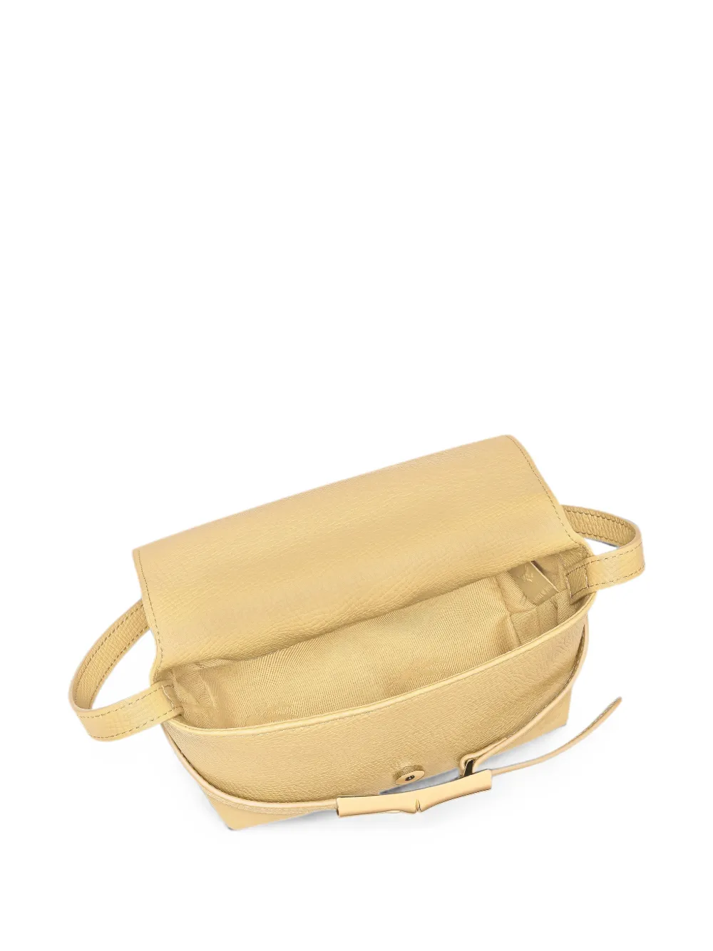 Longchamp Le Smart S crossbodytas Geel