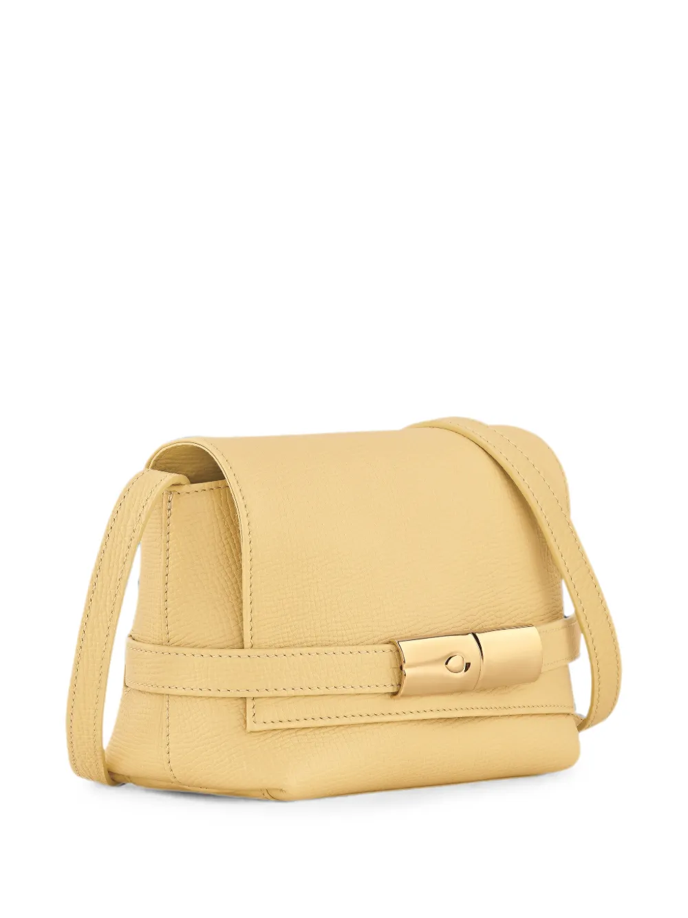 Longchamp Le Smart S crossbodytas Geel