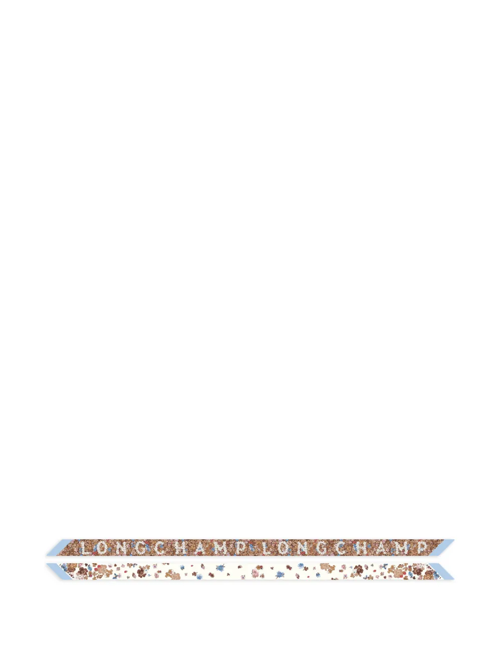 Longchamp Frise Fleurie haarband Wit