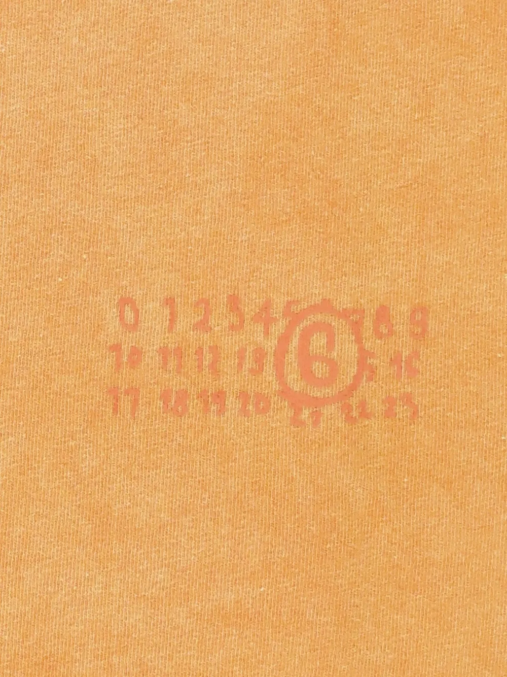 MM6 Maison Margiela Kids T-shirt met logoprint Oranje
