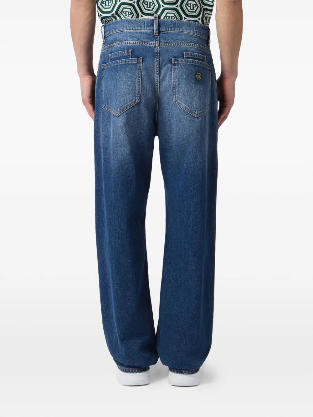 Philipp Plein Rockstar jeans basic Blauw