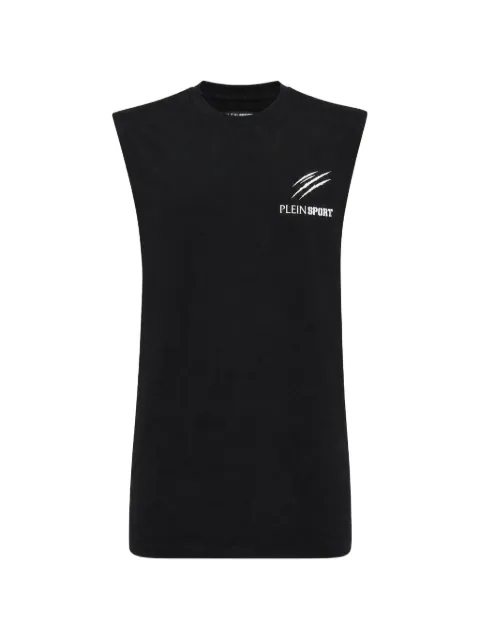 Plein Sport logo-print tank top