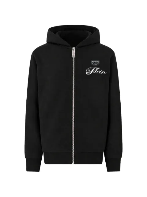 Philipp Plein hoodie zip-up Teddy Stones