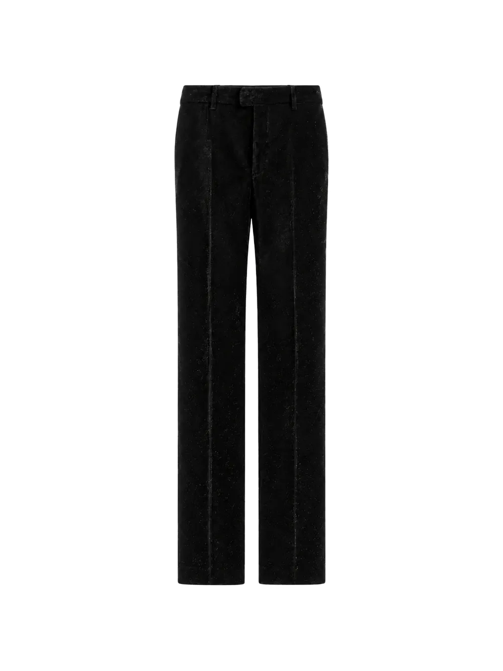 Philipp Plein Straight broek met glitters Zwart
