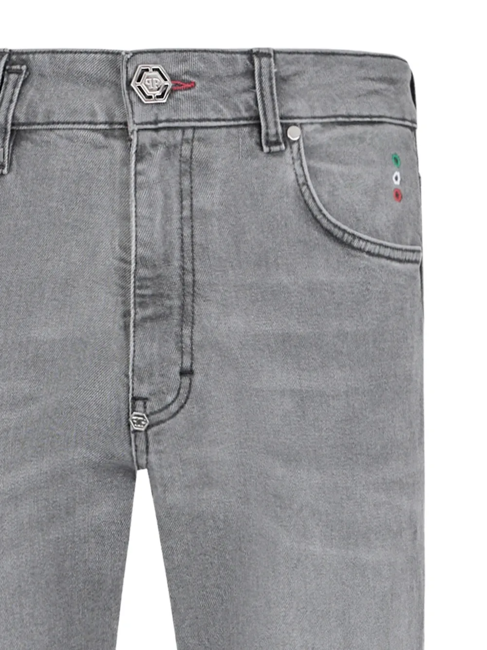 Philipp Plein Detroit jeans Grijs