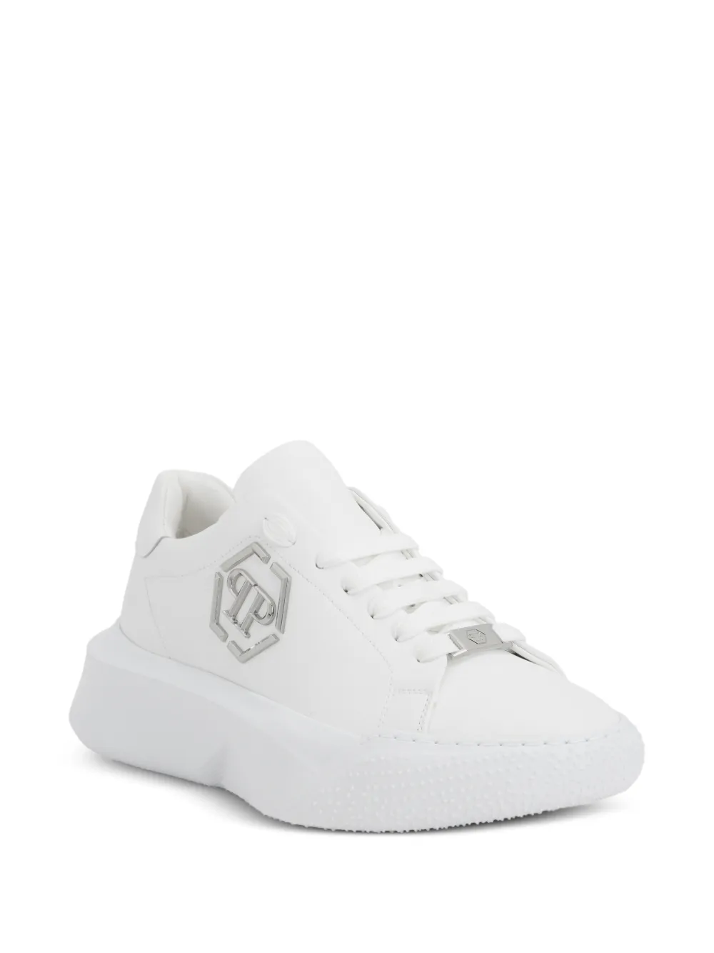Philipp Plein Godzilla Runner Hexagon sneakers Wit