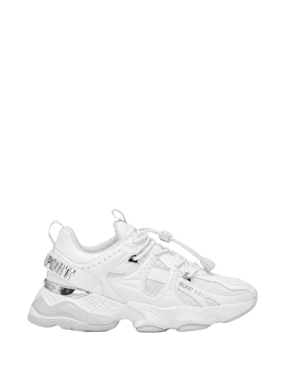 Plein Sport Runner Beast X-01 panelled sneakers
