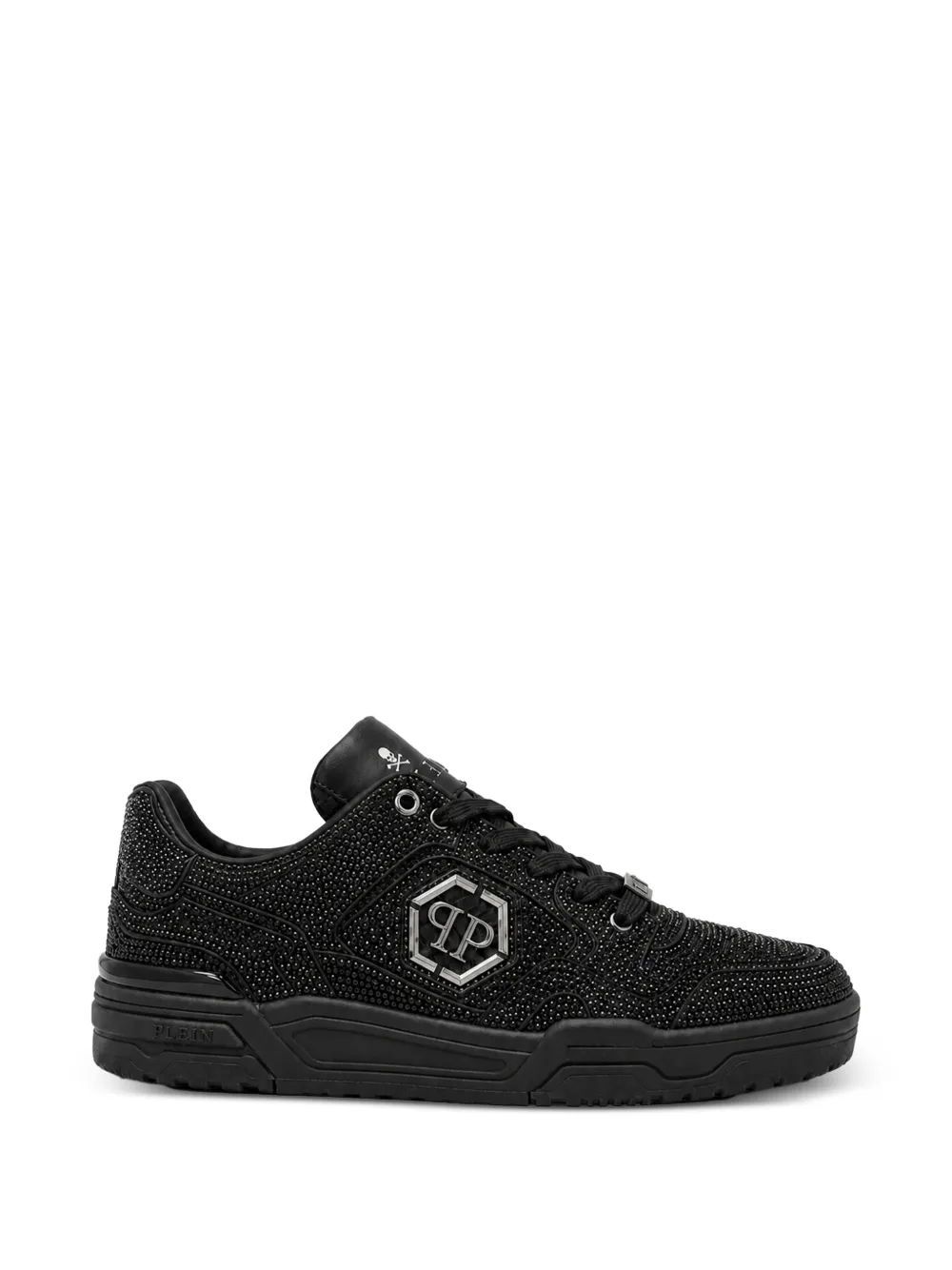 Philipp Plein Low-Top Predator V2 stras sneakers - Nero