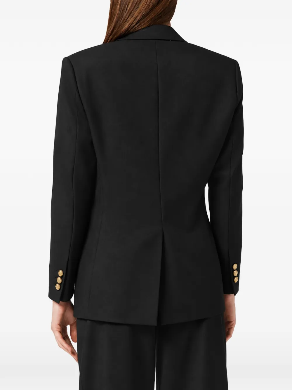 Philipp Plein Satijnen blazer Zwart