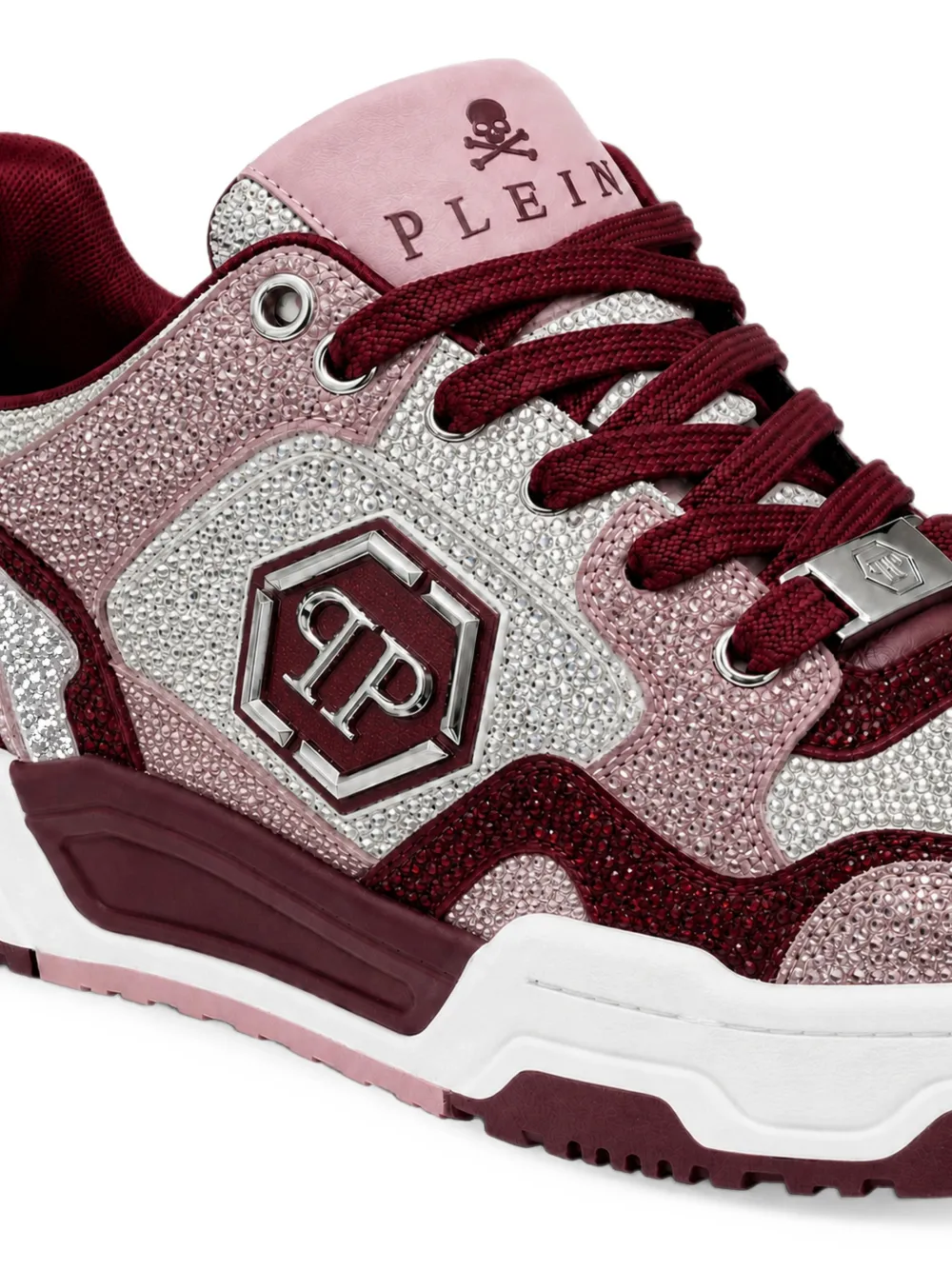 Philipp Plein low-top Predator V2 Strass sneakers Roze