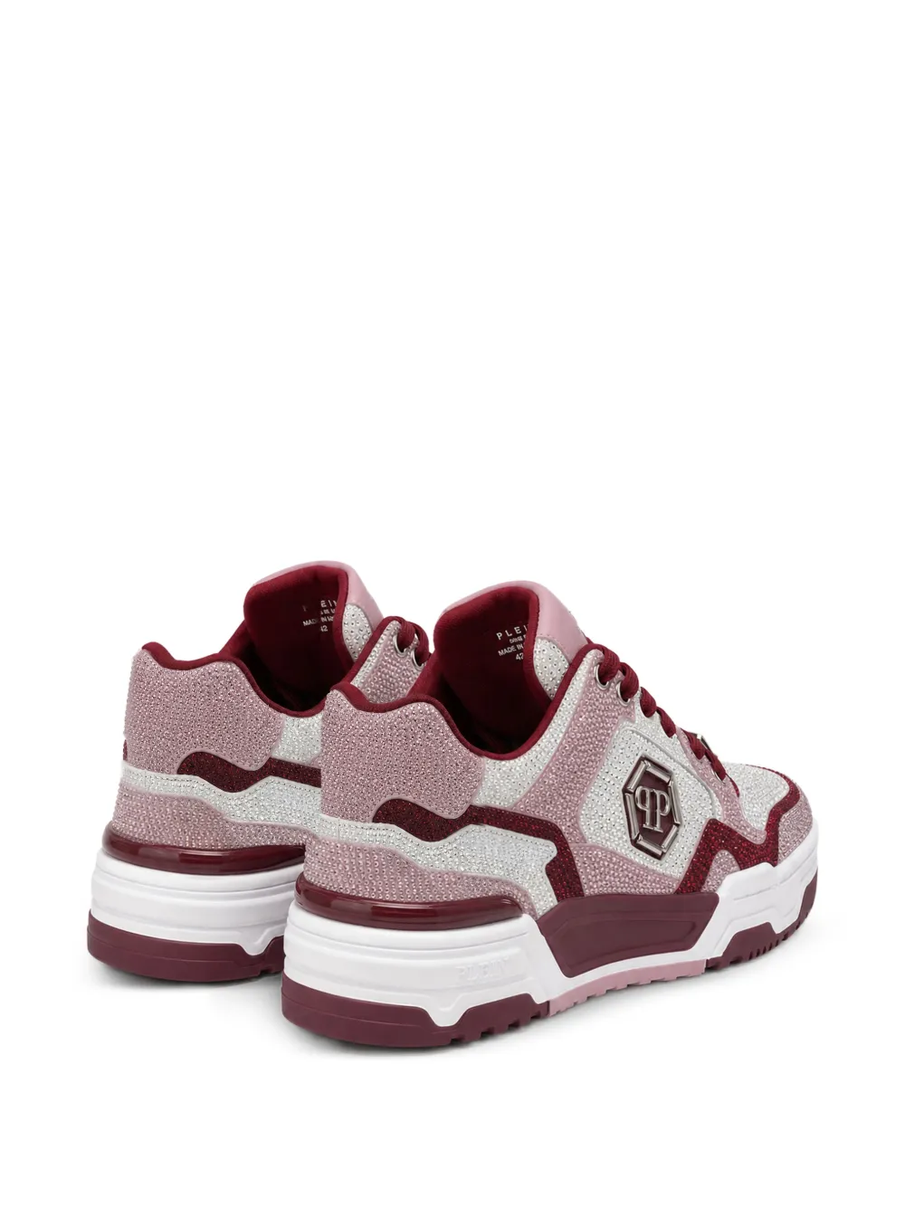 Philipp Plein low-top Predator V2 Strass sneakers Roze