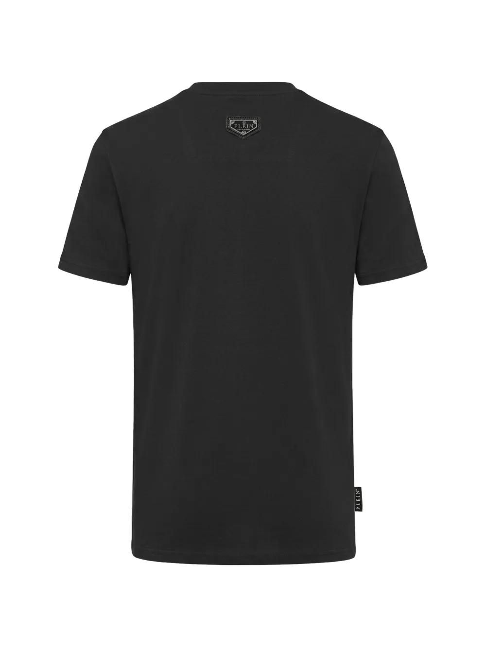 Philipp Plein Teddy Dollar jersey T-shirt met stenen Zwart
