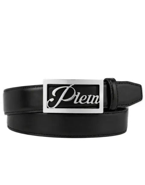 Philipp Plein ceinture en cuir Saffiano