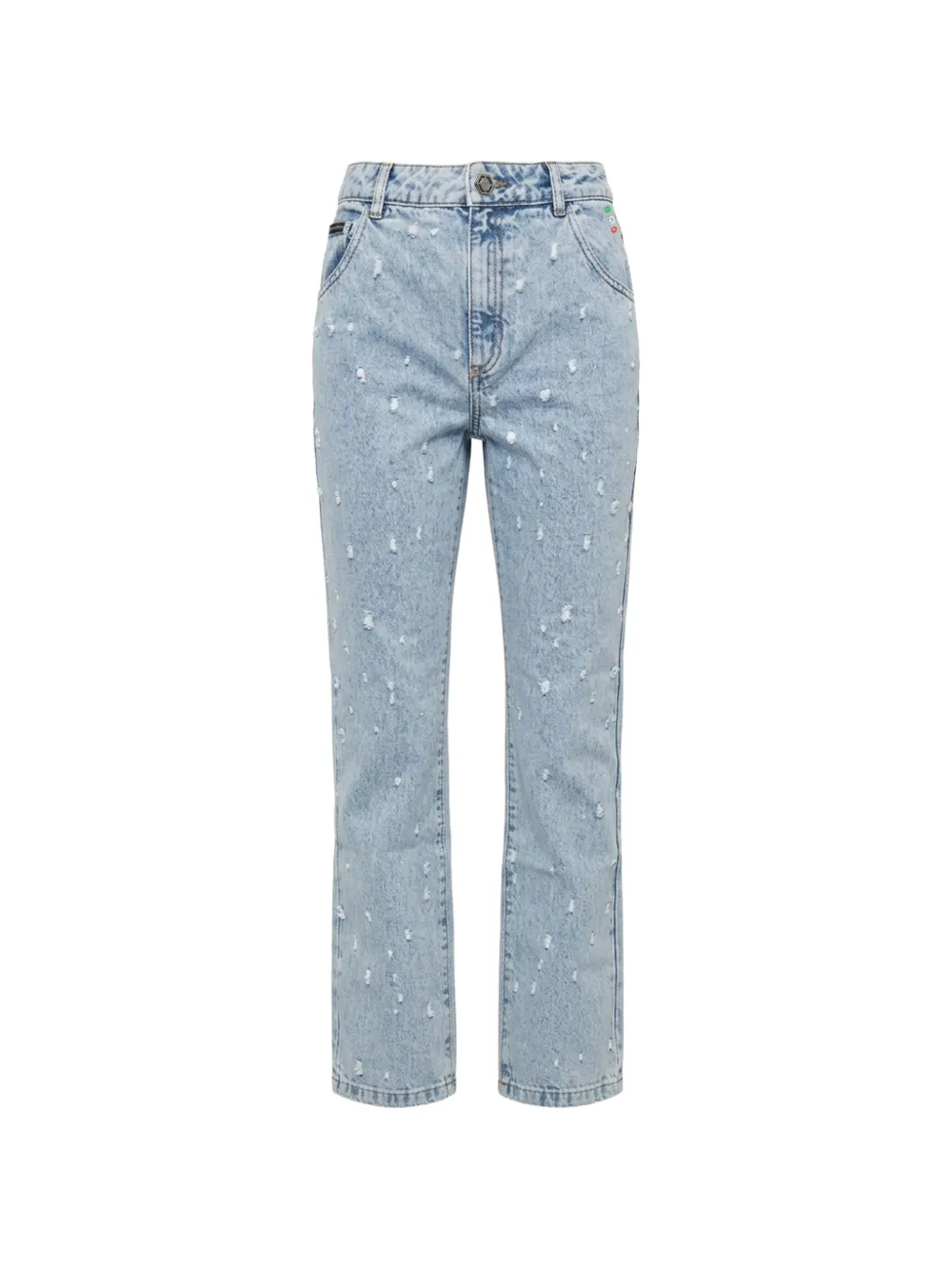 Philipp Plein straight-fit jeans mini roedge - Blu