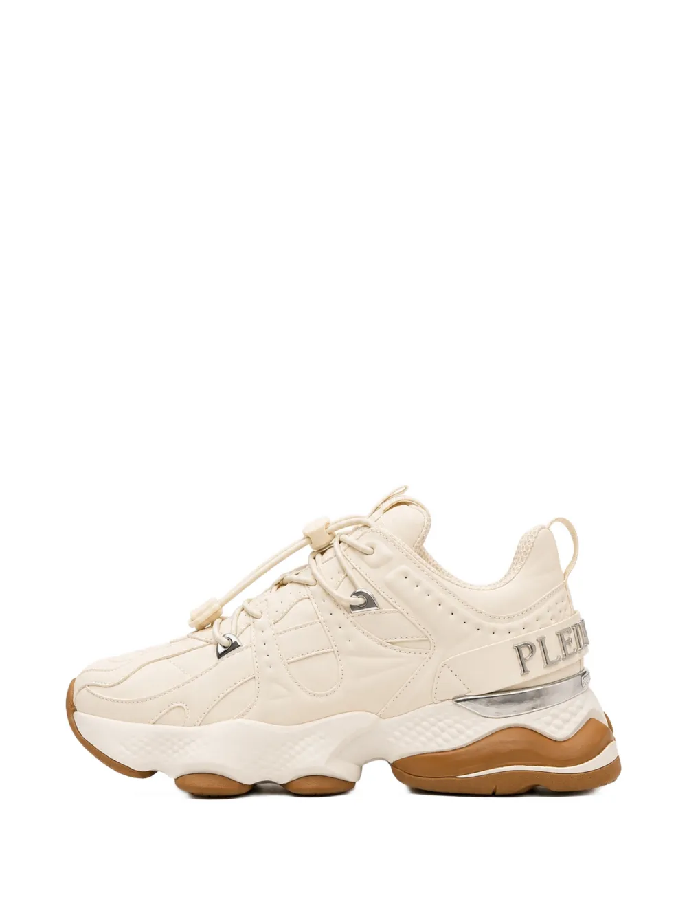 Plein Sport Runner Beast X-01 panelled sneakers - Toni neutri