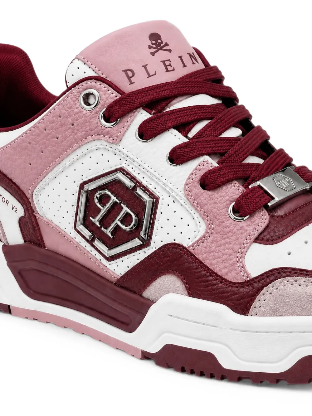 Philipp Plein low top Predator V2 sneakers Roze