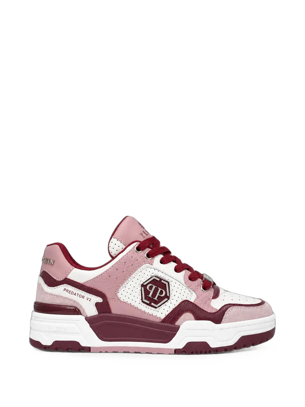 Philipp Plein low top Predator V2 sneakers - unisex - Calf Leather/Calf Leather/Polyester/Polyester/Rubber/Polyethylene vinyl acetate (PEVA)/Poly...