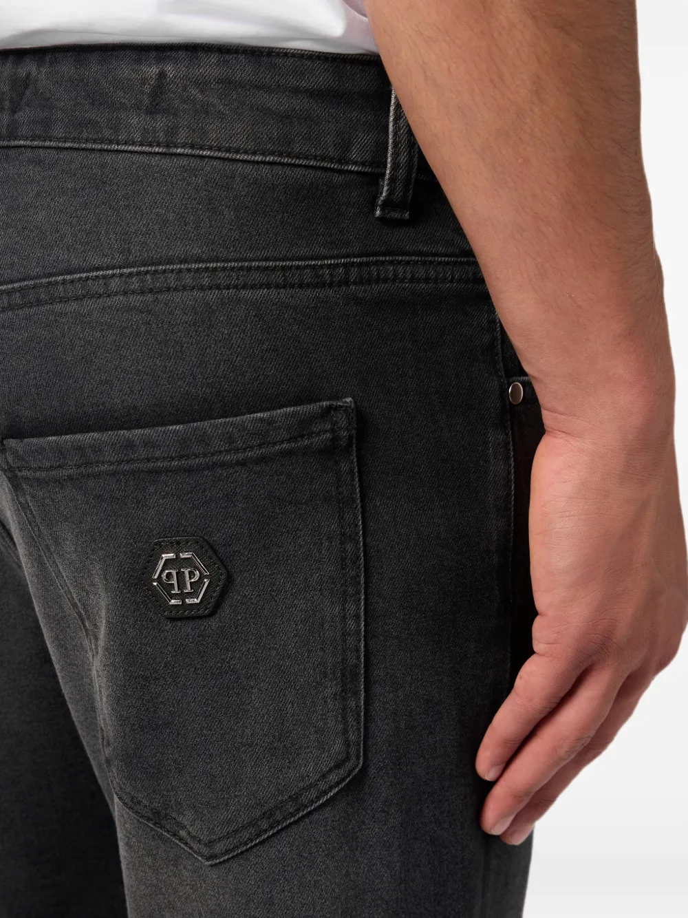 Philipp Plein Detroit jeans Grijs