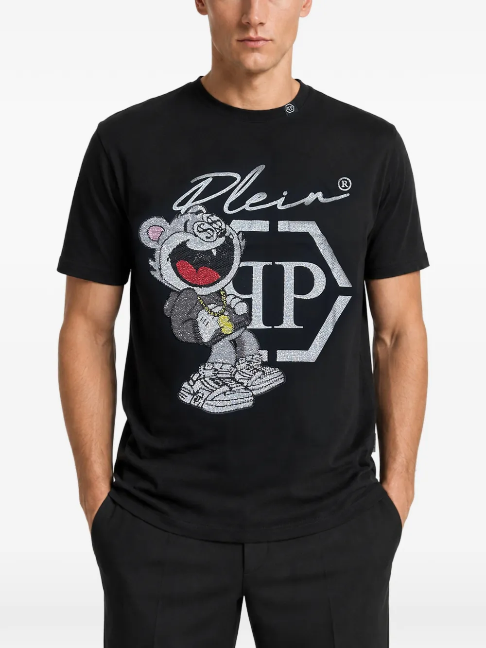 Philipp Plein T-shirt Zwart