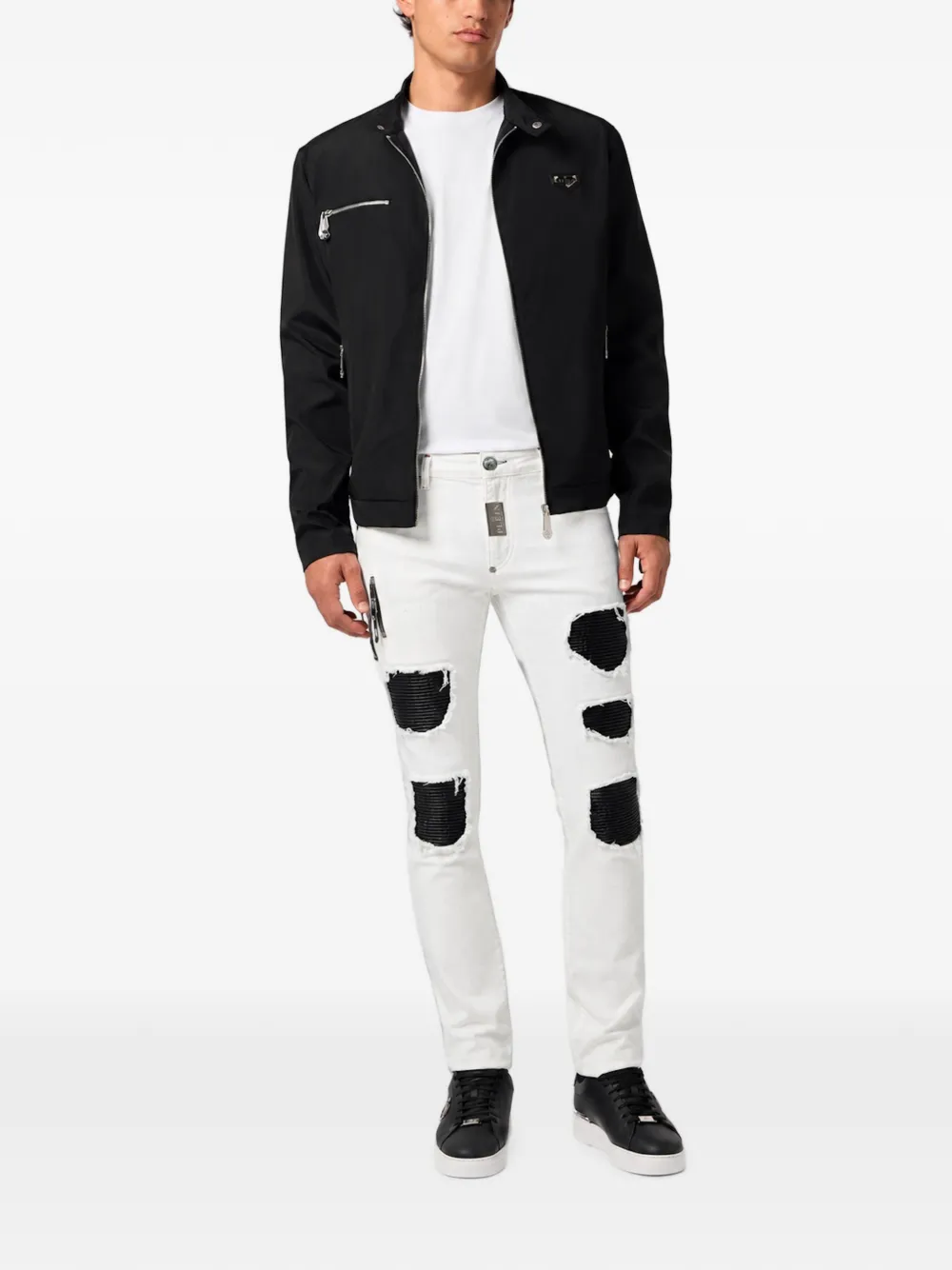 Philipp Plein Rock Star jeans Wit