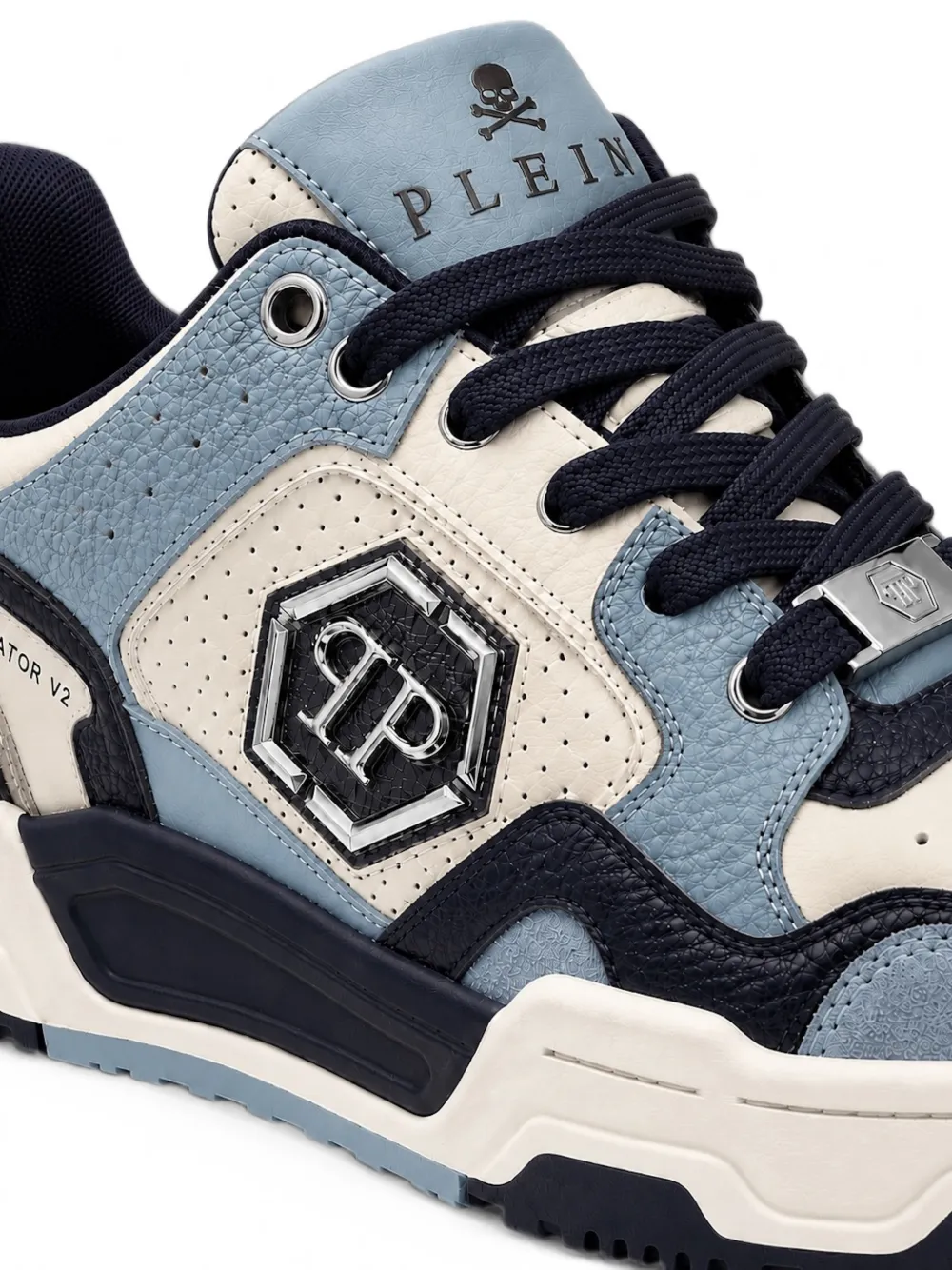 Philipp Plein low-top Predator V2 sneakers Blauw