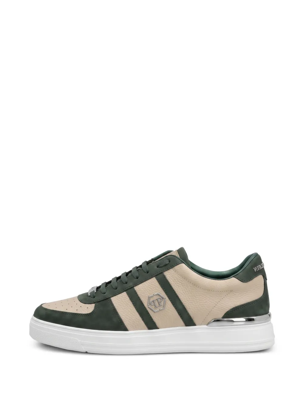 Philipp Plein low-top sneakers mix color Beige