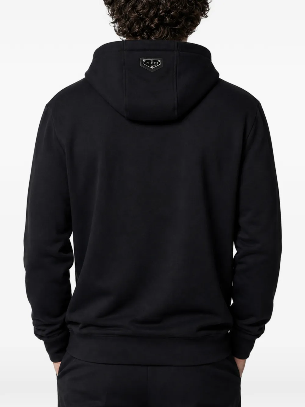 Philipp Plein Hoodie met logoprint Zwart