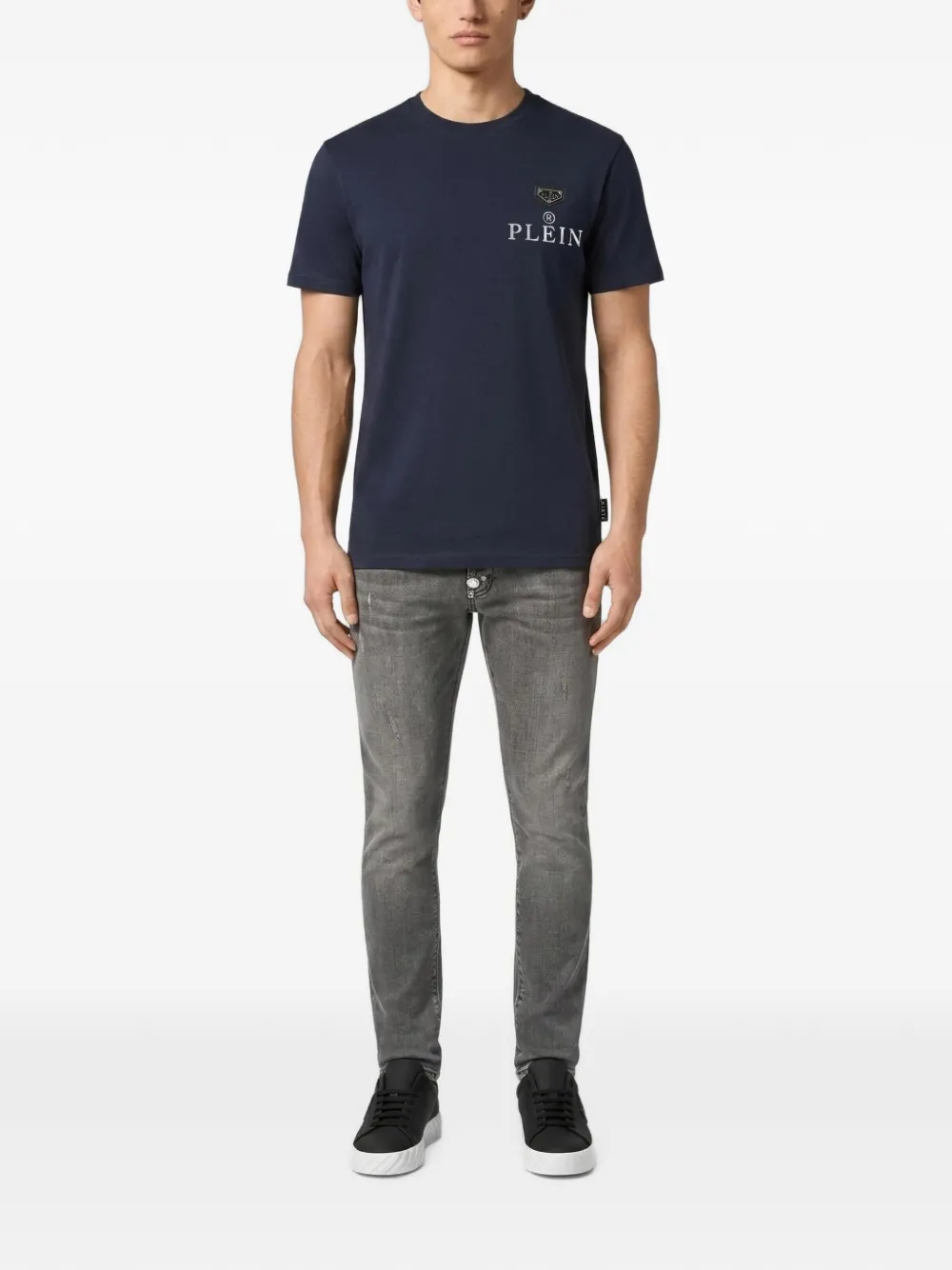 Philipp Plein Jersey T-shirt Plein R Blauw