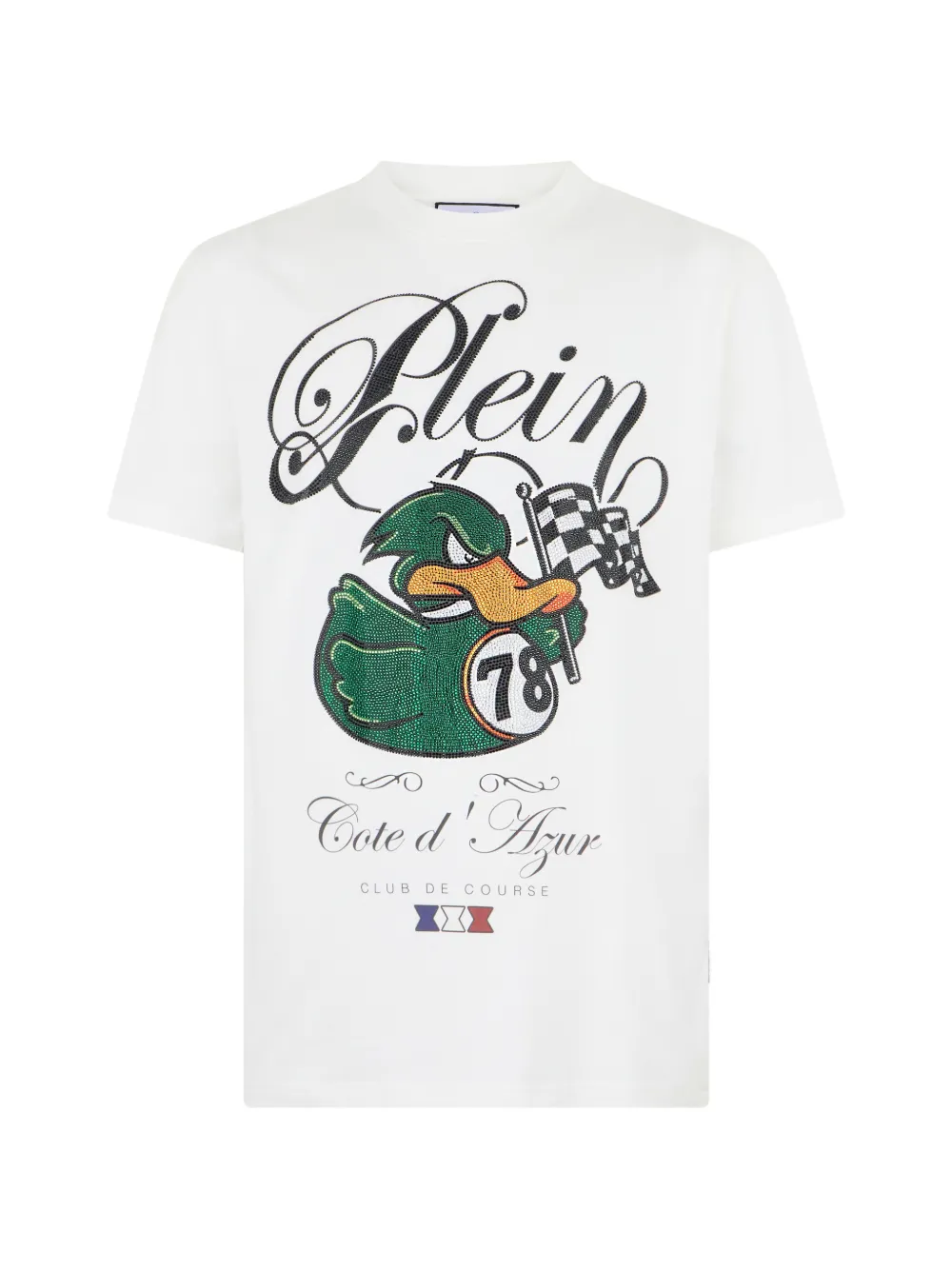 Philipp Plein T-Shirt aus Jersey - Weiß