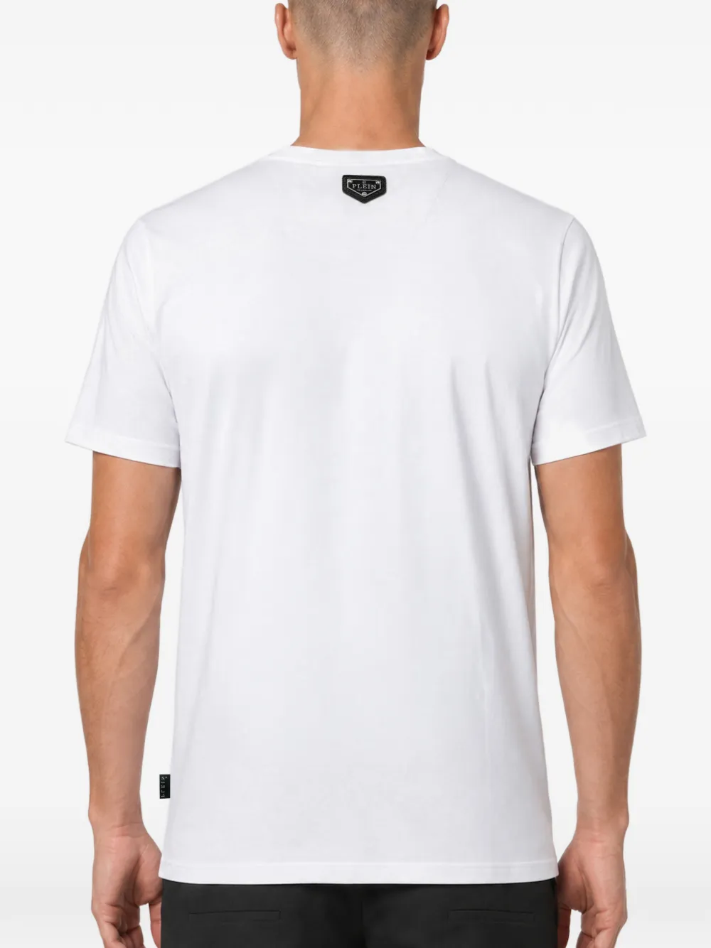Philipp Plein Jersey T-shirt Duck Cote d'Azur Wit