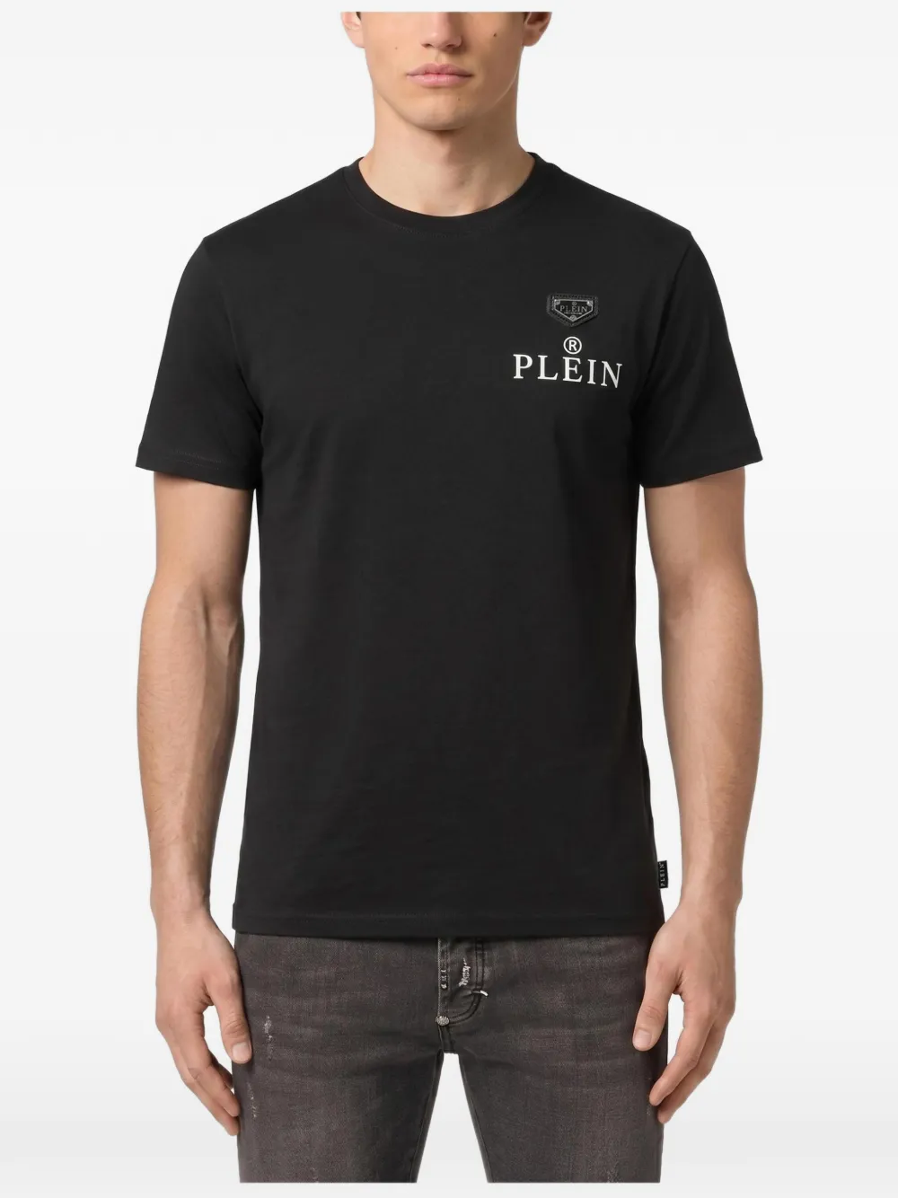 Philipp Plein R jersey T-shirt Zwart
