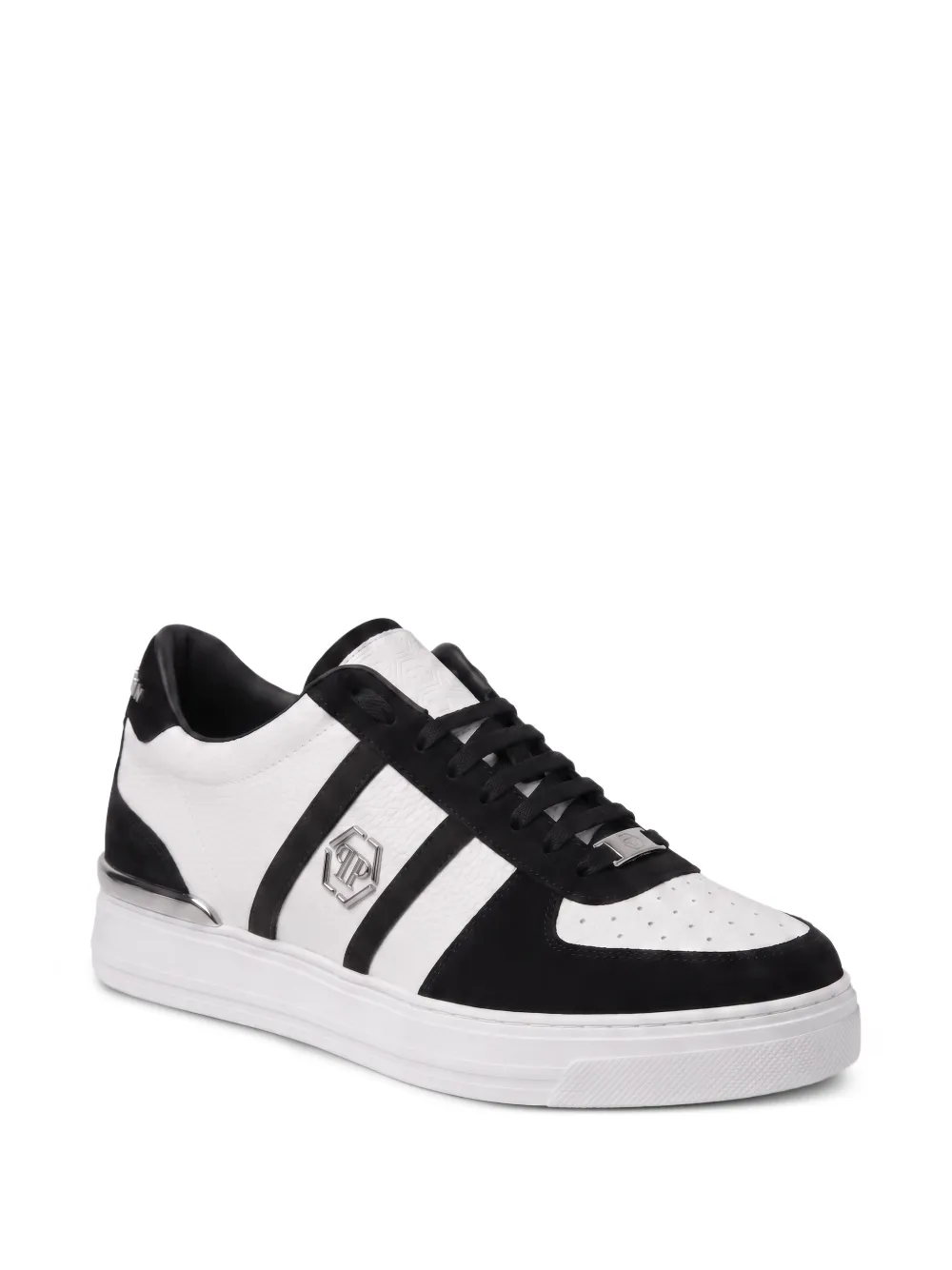 Philipp Plein low-top sneakers mix-color Wit