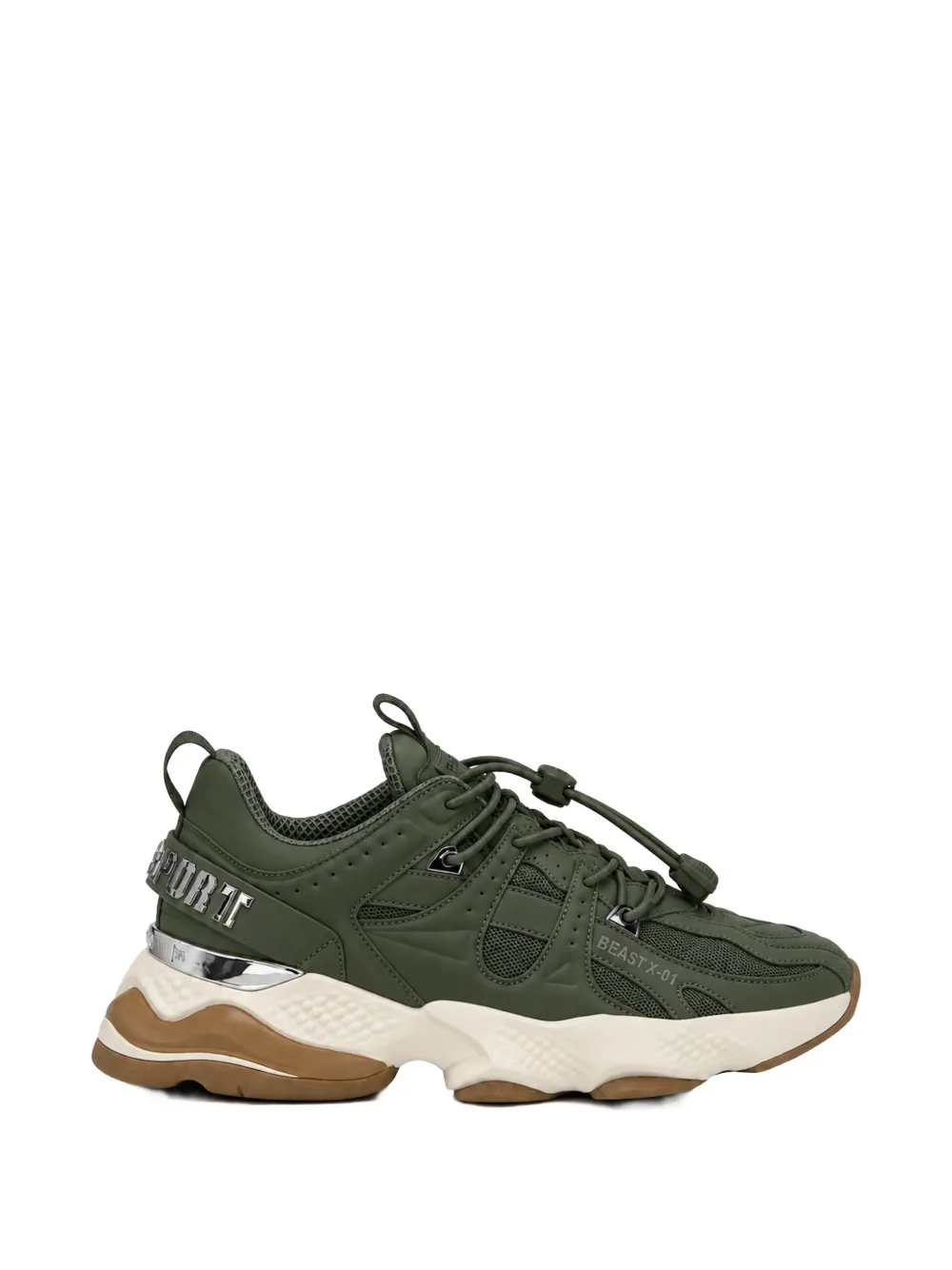 Plein Sport Runner Beast X-01 panelled sneakers