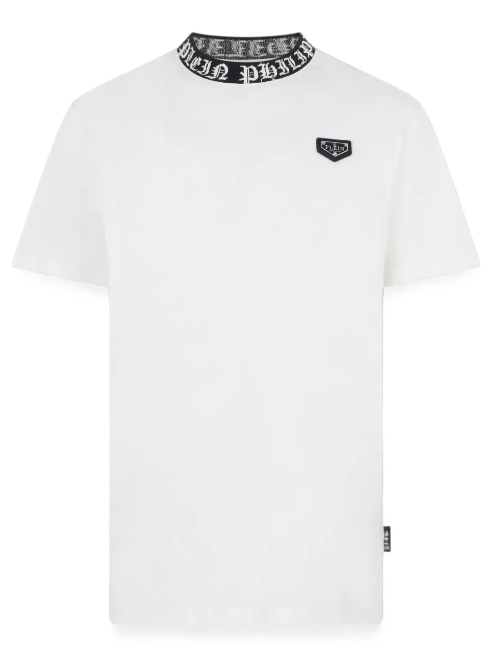 Philipp Plein Gothic jersey T-shirt Wit