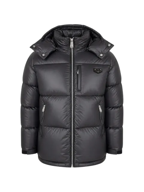 Philipp Plein doudoune en nylon brillant