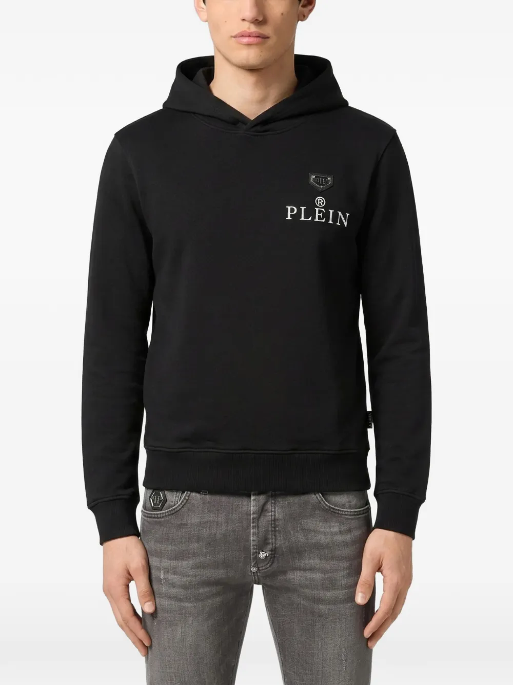 Philipp Plein R hoodie Zwart