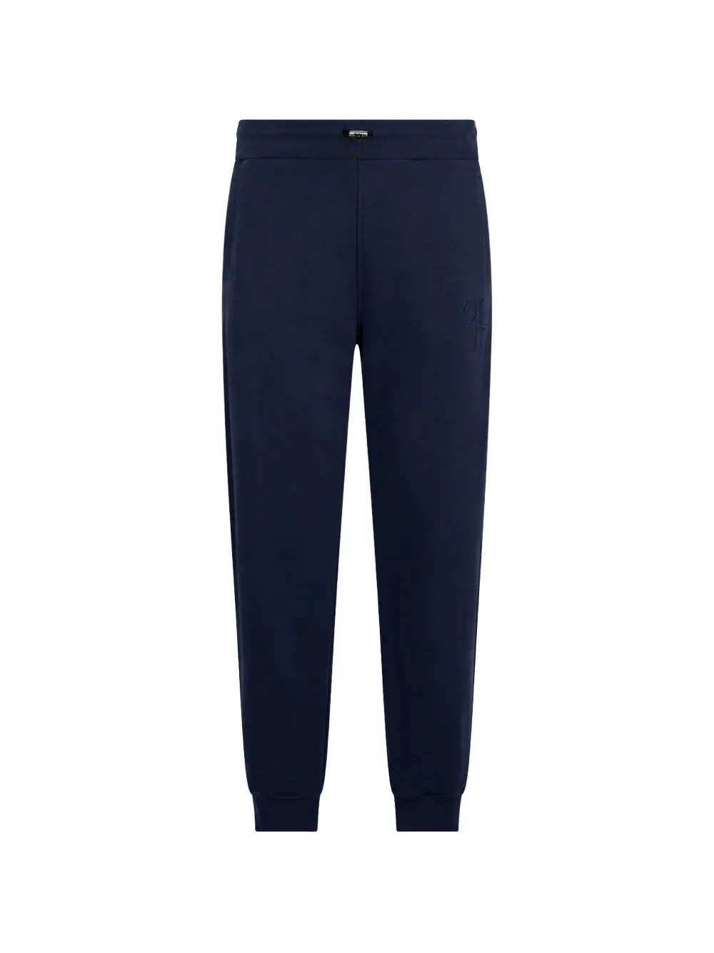 Billionaire logo-embroidered track pants - Blu