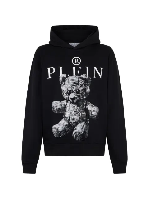Philipp Plein jersey hoodie Teddy Dollar Stones