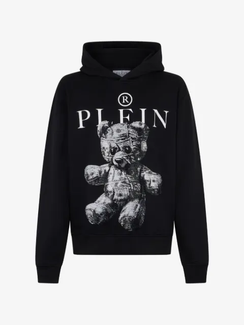 Philipp Plein jersey hoodie Teddy Dollar Stones