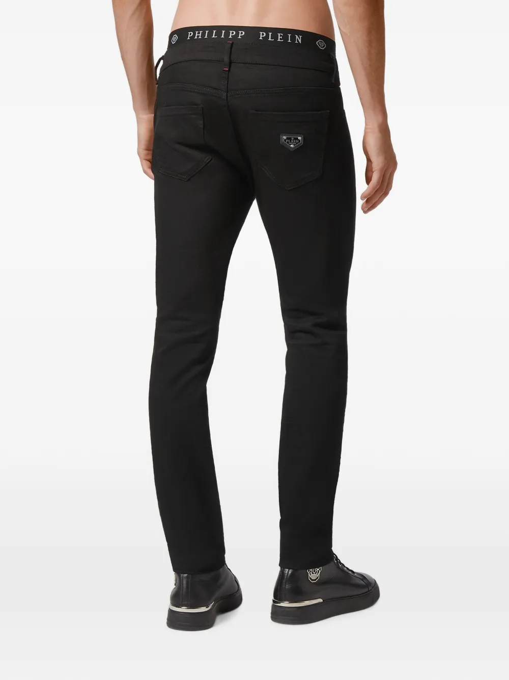 Philipp Plein Slim-fit jeans Zwart