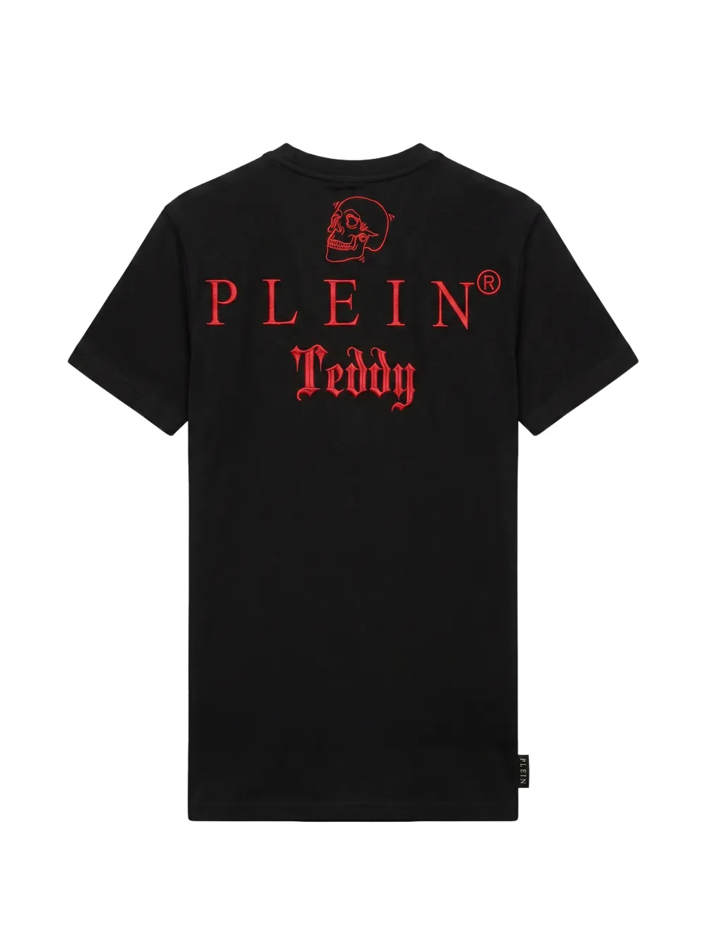 Philipp Plein Teddy Crest jersey T-shirt Zwart