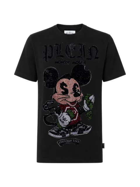 Philipp Plein Money Mouse rhinestone-embellished T-shirt