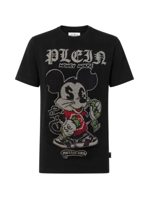 Philipp Plein Money Mouse rhinestone-embellished T-shirt