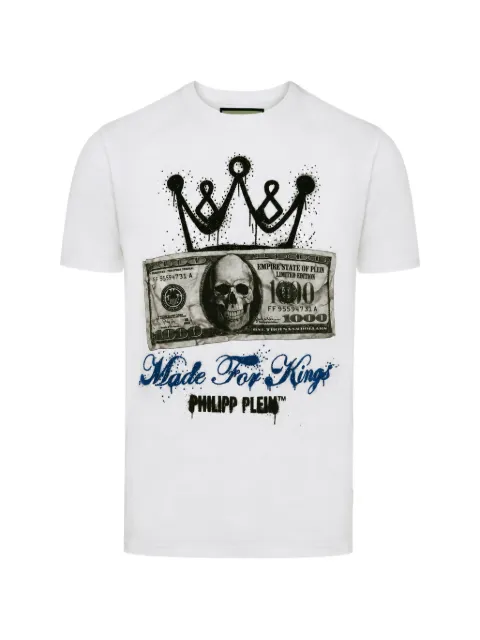 Philipp Plein jersey t-shirt crown dollar